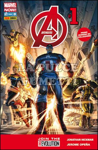 I VENDICATORI #    16 - AVENGERS 1 - COVER A - MARVEL NOW!